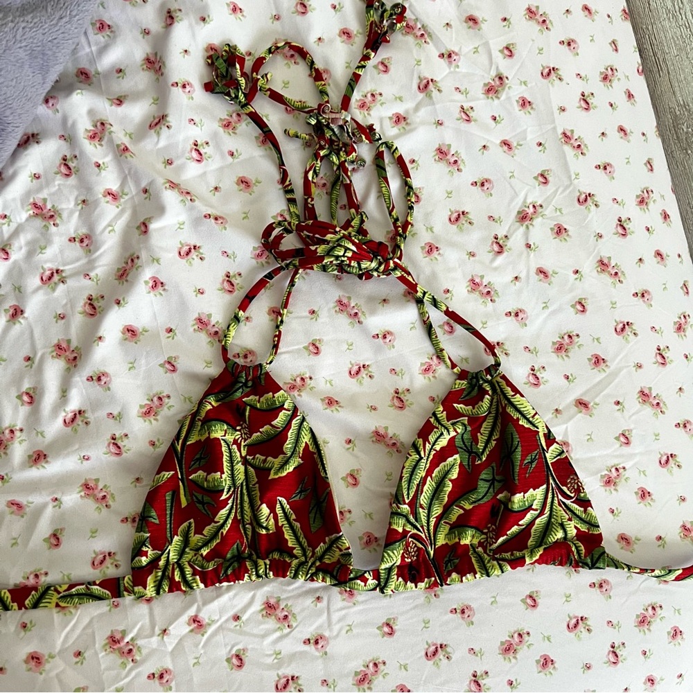 Montce Palm Tree Bikini Top
